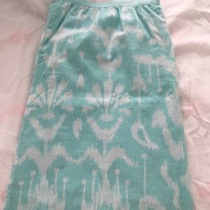 Vineyard Vines Seahorse Pineapple Ikat Skirt